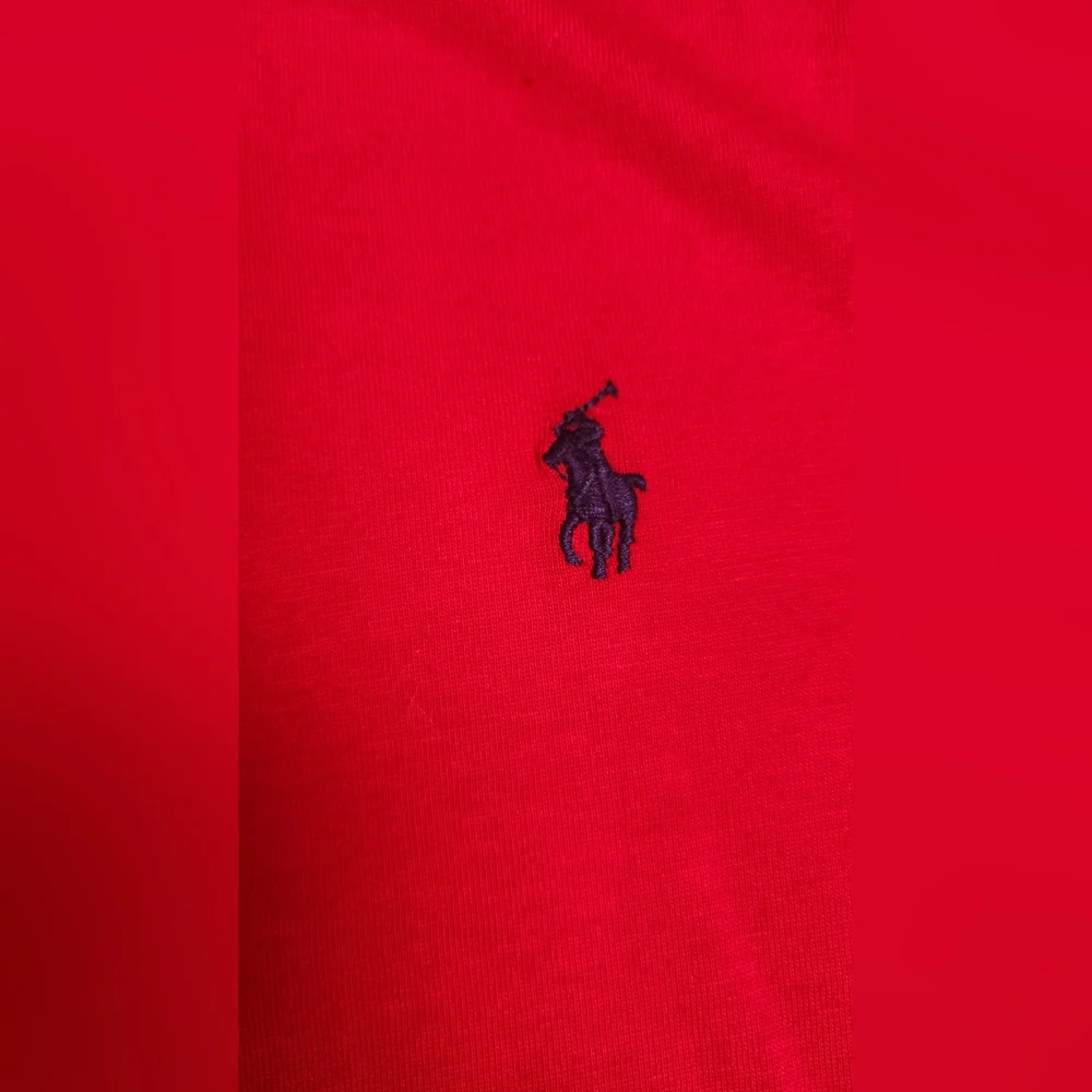 Polo by Ralph Lauren Red Short Sleeve Tee Med New